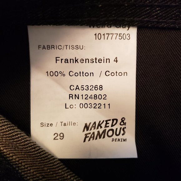 Naked and Famous - Frankenstein 4 - Weird Guy - 29 - Picture 3 of 7